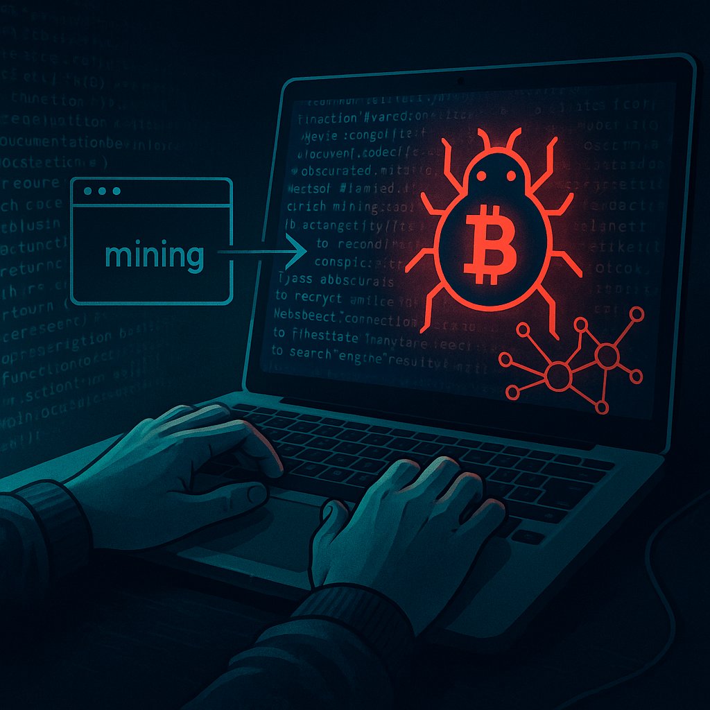 ransomnews's tweet image. 🚨 3.5k+ sites hijacked for crypto mining
A stealthy JS campaign is back: 3.5k+ websites secretly mine #crypto via obfuscated scripts, WebSockets, & Web Workers. Linked to #Magecart infra, blending #skimming & mining in a persistent digital drain.
#ransomNews #CyberSecurity…