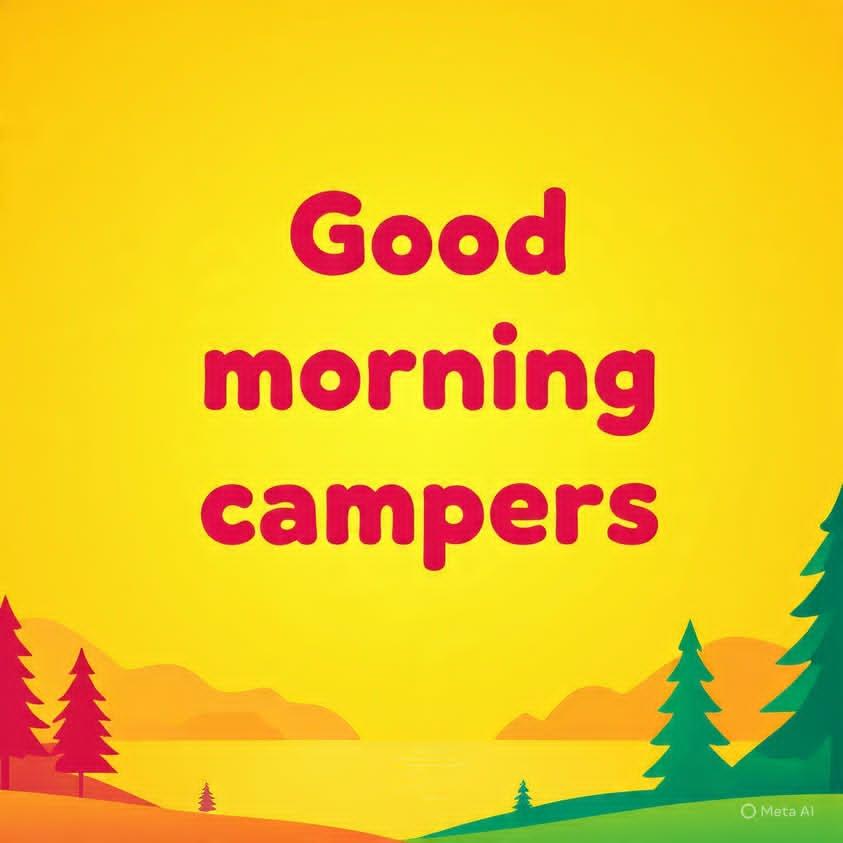 Good Morning campers
Hope your Monday’s looking as bright as the vision behind <a href="/campnetworkxyz/">Camp Network</a> 
Camp network is quietly building what others haven’t dared.This isn’t the future of the internet,It’s a correction.
TGE is around the corner...
The fire’s lit. Are you ready to build?