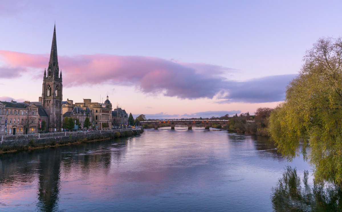 RealCounties's tweet image. Perth is a city, royal burgh and the town that gives its name to Perthshire.
The name Perth comes a Pictish word for wood or copse.
Standing on the banks of the River Tay, there has been a settlement at Perth since prehistoric times.