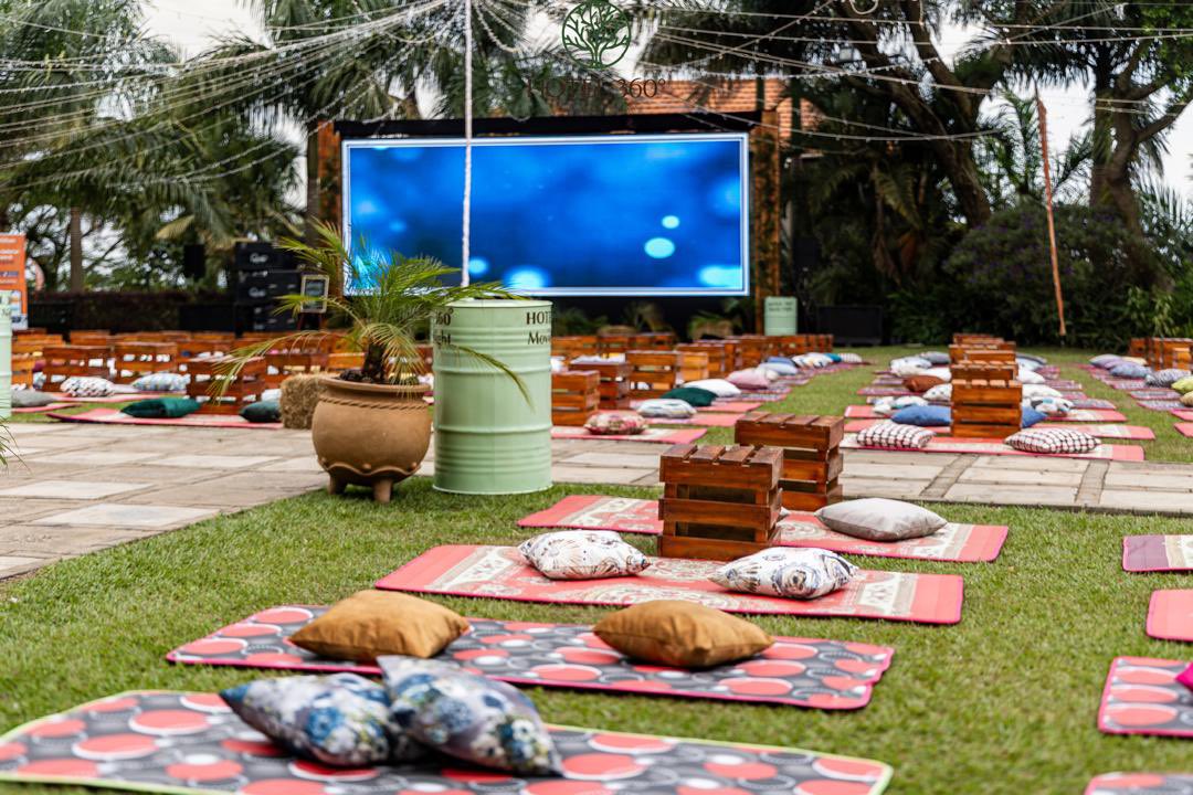 Hotel360Ug's tweet image. This is a kind of setup that you and your crew will love.
Get your tickets now for our Outdoor silent movie night on August 9.
#Hotel360 #BeyondTheStay