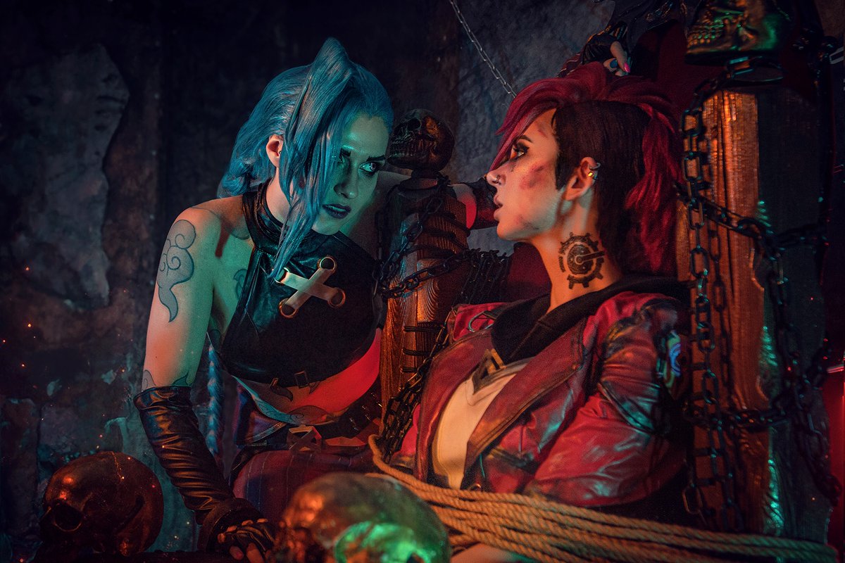 agflower1's tweet image. My sister invited me for tea and cupcakes... I love her!
Exclusives on my Patreon. Link in Bio!
#VI #Arcane #Jinx