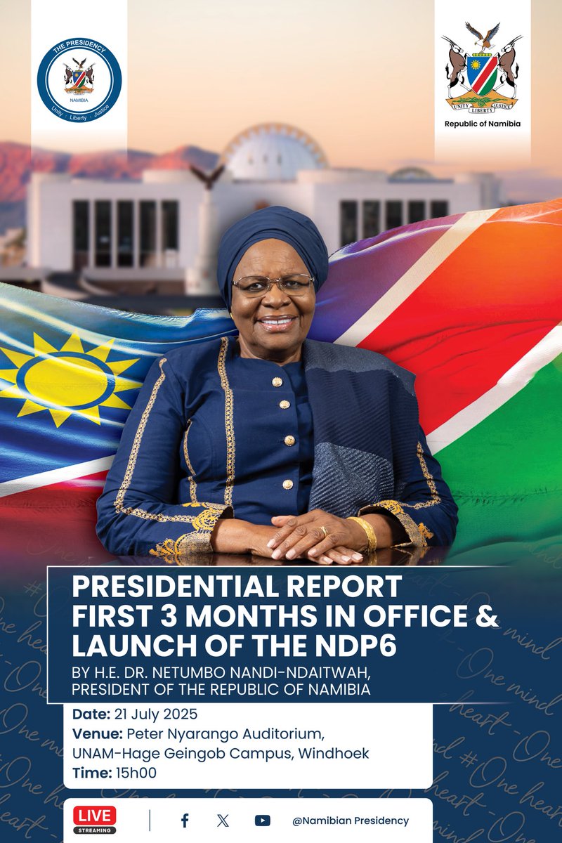 Namibian Presidency tweet media
