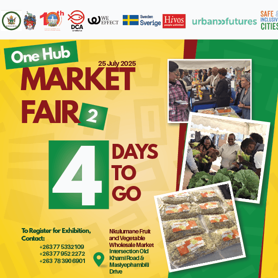 Only 4 days to go! The One Hub Market Fair is back 🎉

Book your stall today and be part of this fun-filled celebration of hustle, creativity &amp; community! 🛍️

Bring your friends &amp; family — it’s more than a market, it’s an experience.

📞 Register now! #ConnectThuthuka