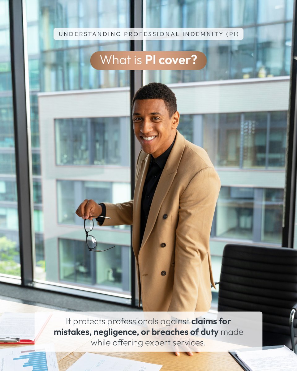 theliabilityco's tweet image. When professionals make mistakes, the consequences can be costly. 💲
Professional Indemnity (PI) cover protects engineers, architects, attorneys and others from claims that could damage their finances and reputations.