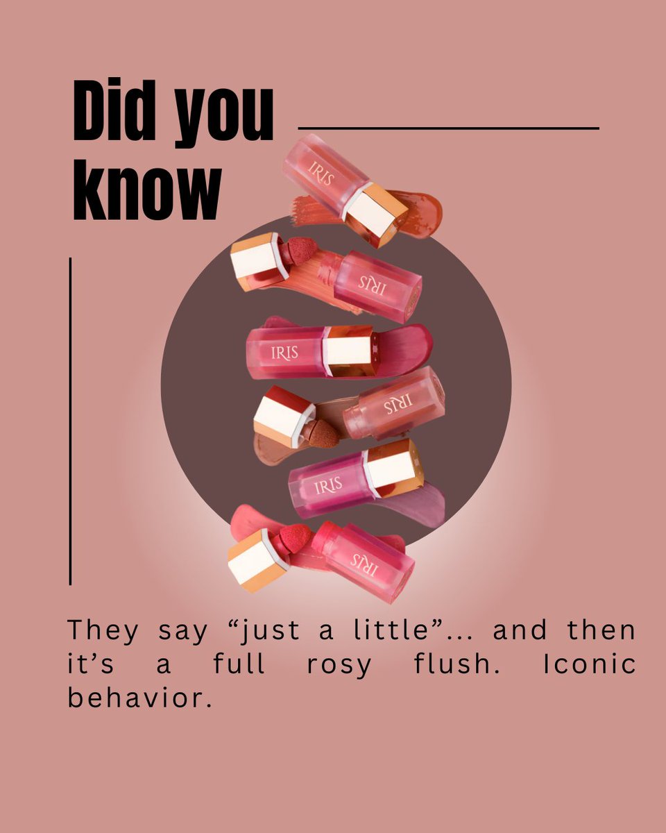 iriscosmetics_'s tweet photo. Did you know? Or are we blowing your mind right now? 🤯
#iriscosmetics #slaywithiris #facts #didyouknow #makeup #skincare https://t.co/ZdC6Kctb6e