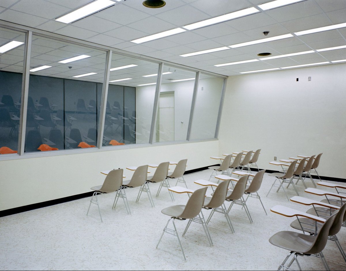 KenLayne's tweet image. It’s still a mystery, exactly where my Dad worked at Houston’s Manned Spaceflight Center for the Apollo Program, through late 1969. But on this Apollo 11 anniversary, I did some sleuthing on the “clean room” tales from my Mom. Maybe it's this Kubrickian Lunar Containment Lab?