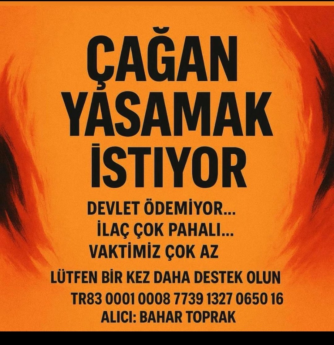 Günaydın Sevgili Hocalarım 🌞
Yüreğinizden geçen her güzel şey, yolunuzu aydınlatsın bugün.
Çağan’ımız hâlâ umutla bekliyor… 💙
Minicik bir beden, kocaman bir mücadele veriyor.
Annesinin gözleri her sabah aynı soruyla dolu:
"Bugün olur mu?" 🙏

Çok şükür %84 olduk! 🎉
Az kaldı