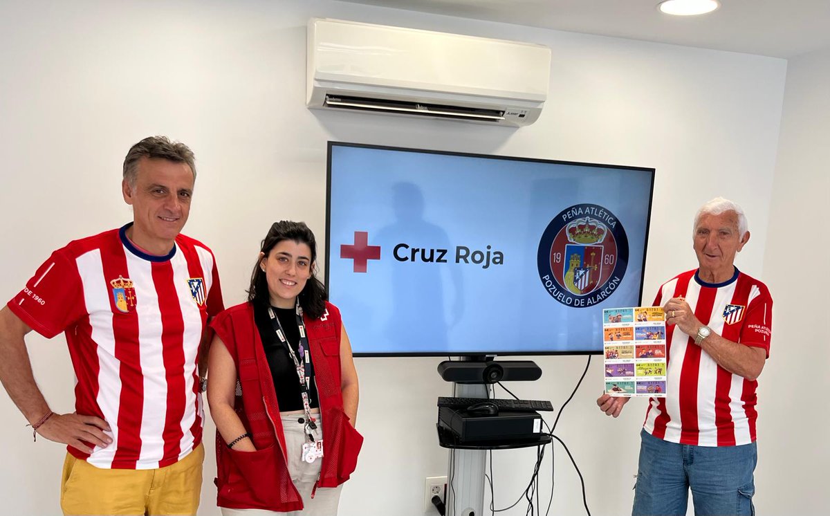 Han pasado 46 años del primer Sorteo de Oro, pero seguimos firmes en nuestro compromiso: acompañar a quienes más lo necesitan y construir un presente más justo para todas ellas.   La colaboración de La Peña Atlética de Pozuelo de Alarcón...¡VALE ORO!

<a href="/AtletiPozuelo/">AtleticosDePozuelo</a>