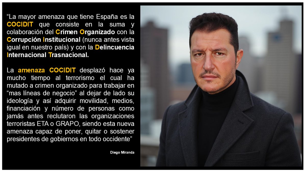 El modelo COCIDIT cada vez controlando mas gobiernos y presidentes quienes son la mayor AMENAZA para sus respectivos paises...

... Colombia, Nicaragua, México o España líderes de corrupción institucional y de "barra libre" para el mal, en cualquiera de sus formas.