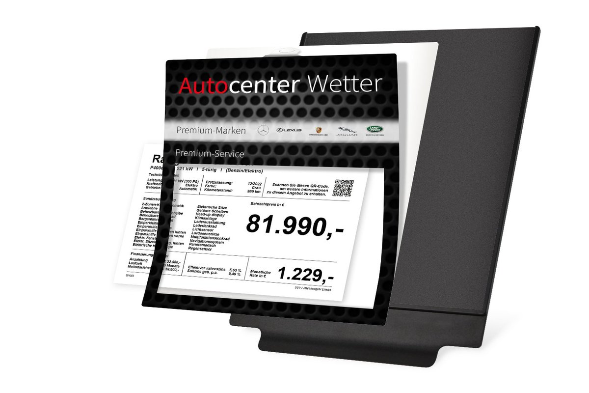 VISIONE_GmbH's tweet image. One Standard for all needs – VISI board
VISI board combines all the key requirements of modern analog price labeling:
 ✔️ Compatible with international paper formats
 ✔️ Durable
 ✔️ Reusable
 ✔️ Fully customizable with brand colors and motifs
 #POSInnovation #MadeforRetail