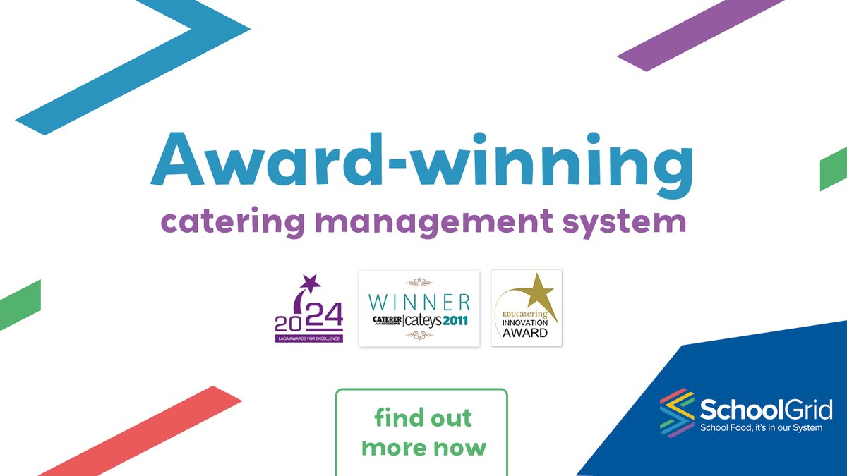 SchoolGrid (@schoolgrid) on Twitter photo 🏆 Still searching for an award-winning catering management system? It’s time to switch to <a href="/SchoolGrid/">SchoolGrid</a> – the smart choice for school caterers.
✅ Streamline your service
✅ Reduce waste
👉 Learn more: schoolgrid.co.uk
#SchoolGrid #CateringSolutions 🏆 Still searching for an award-winning catering management system? It’s time to switch to <a href="/SchoolGrid/">SchoolGrid</a> – the smart choice for school caterers.
✅ Streamline your service
✅ Reduce waste
👉 Learn more: schoolgrid.co.uk
#SchoolGrid #CateringSolutions
