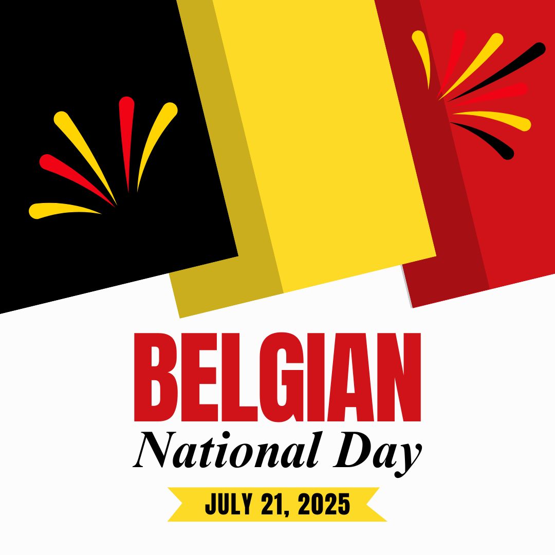 usembbrussels's tweet image. 🇧🇪 Happy National Day, Belgium! Gelukkige Nationale Feestdag! Bonne Fête Nationale. Wishing all Belgians a day filled with pride, joy, and celebration of your rich history and culture. #BelgianNationalDay