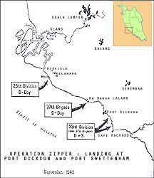 Sweepers3945's tweet image. #OTD 1945 the 6th MSF (Algerines) is placed on notice for Op ZIPPER; the planned assault on Port Swettenham (modern Port Klang) and Port Dickson - precursors to the capture of Singapore. Some details here: webarchive.nationalarchives.gov.uk/ukgwa/20250613…