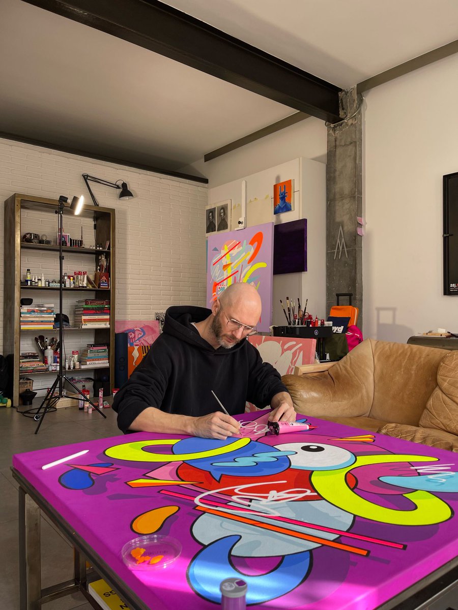 alexisolinart's tweet image. GM from my studio
‘The Result of Habits’ soon on SuperRare