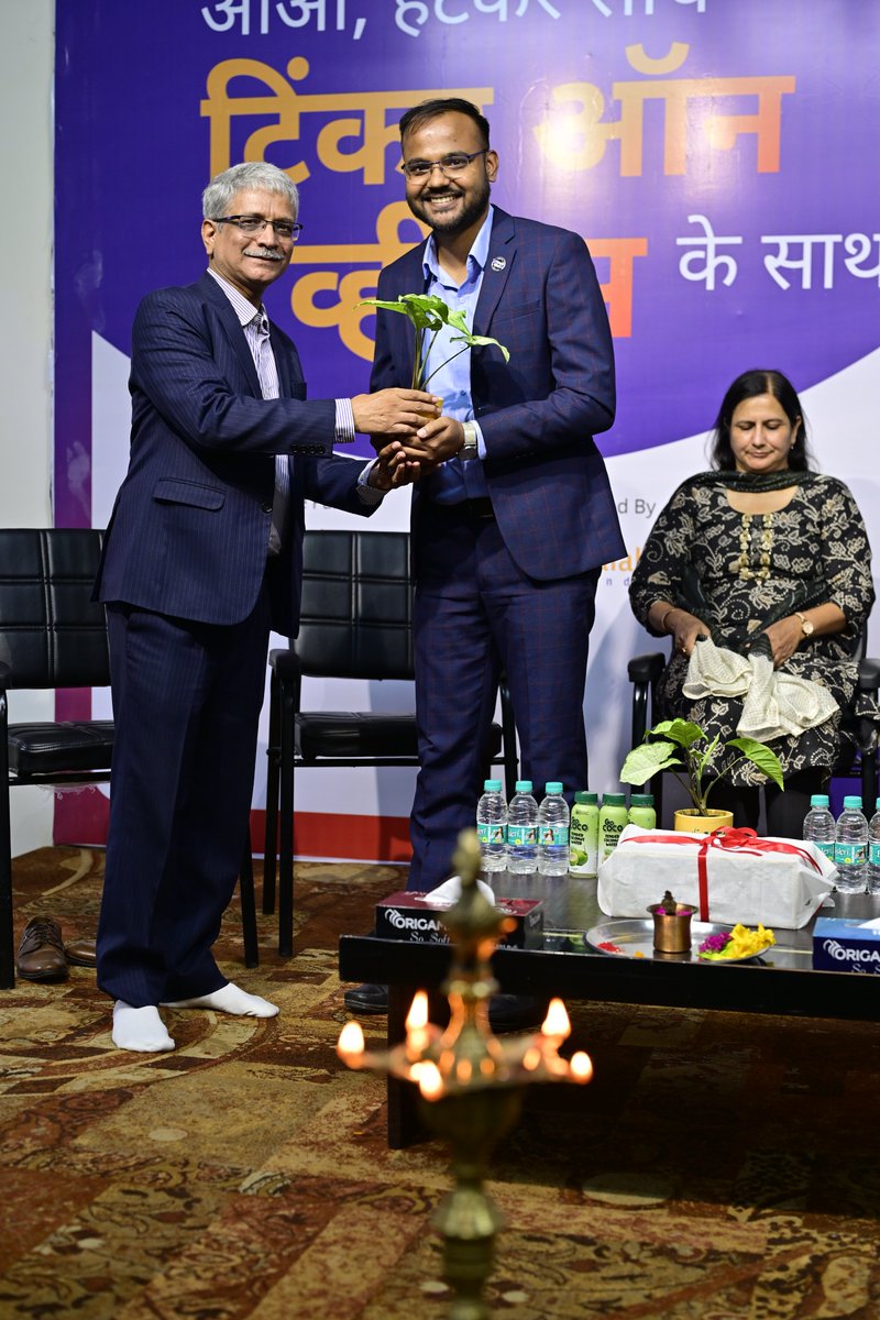 Anil Pradhan (@anilpradhanedu) on Twitter photo Proud to launch Tinker on Wheels (ToW 2877A) on World Youth Skills Day 🚀!
A mobile AI-STEM lab bringing hands-on learning to underserved school kids.
Grateful to our partners GMR Varakshami Fdn & <a href="/DelhiCapitals/">Delhi Capitals</a>, in partnership with <a href="/YoungTinkerFdn/">Young Tinker Foundation</a> , for making this possible. Proud to launch Tinker on Wheels (ToW 2877A) on World Youth Skills Day 🚀!
A mobile AI-STEM lab bringing hands-on learning to underserved school kids.
Grateful to our partners GMR Varakshami Fdn & <a href="/DelhiCapitals/">Delhi Capitals</a>, in partnership with <a href="/YoungTinkerFdn/">Young Tinker Foundation</a> , for making this possible.