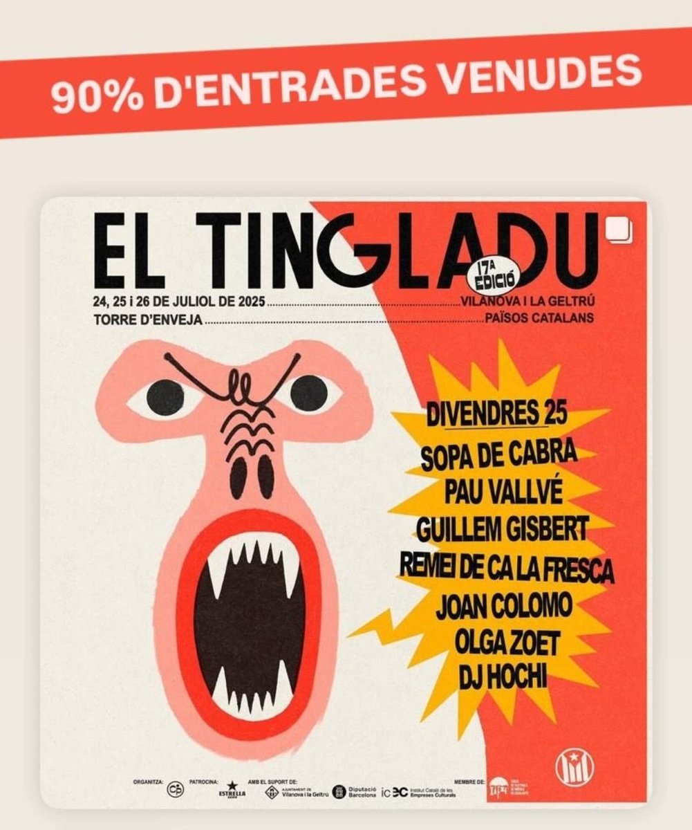 AQUEST DIVENDRES!
Vilanova i la Geltrú!

Entrades a pauvallve.com/concerts