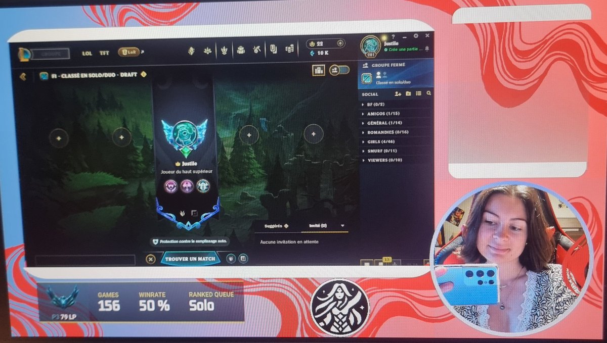 On est en live sur la chaîne communautaire <a href="/LFDI_LOL/">La Faille des Invocatrices</a> pour tenter d'atteindre l'affiliation. N'hésitez pas à passer même en lurk et merci d'avance pour le soutien durant toute la semaine 🔥 ! 
twitch.tv/lafailledesinv…