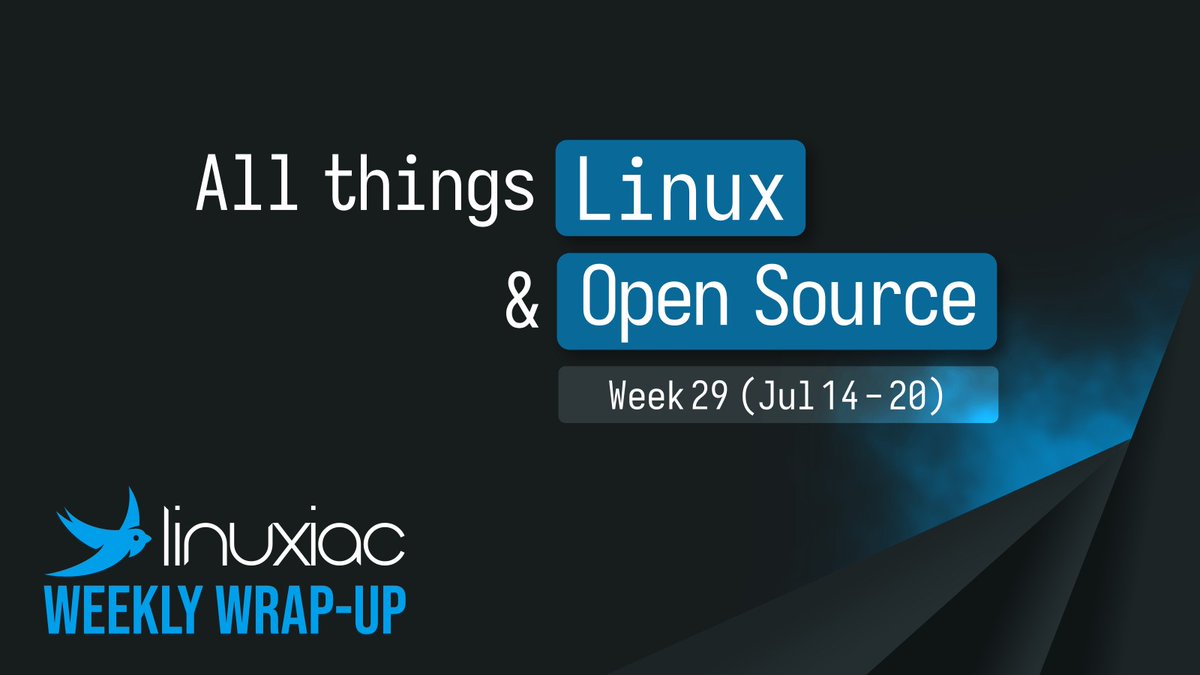 linuxiac's tweet image. Catch up on the latest #Linux news: Sparky 7.8, Plasma 6.4.3, VirtualBox 7.1.12, Hyprland 0.50, Blender 4.5, Debian 13 release date revealed, Clear Linux shuts down, and more.
linuxiac.com/linuxiac-weekl…