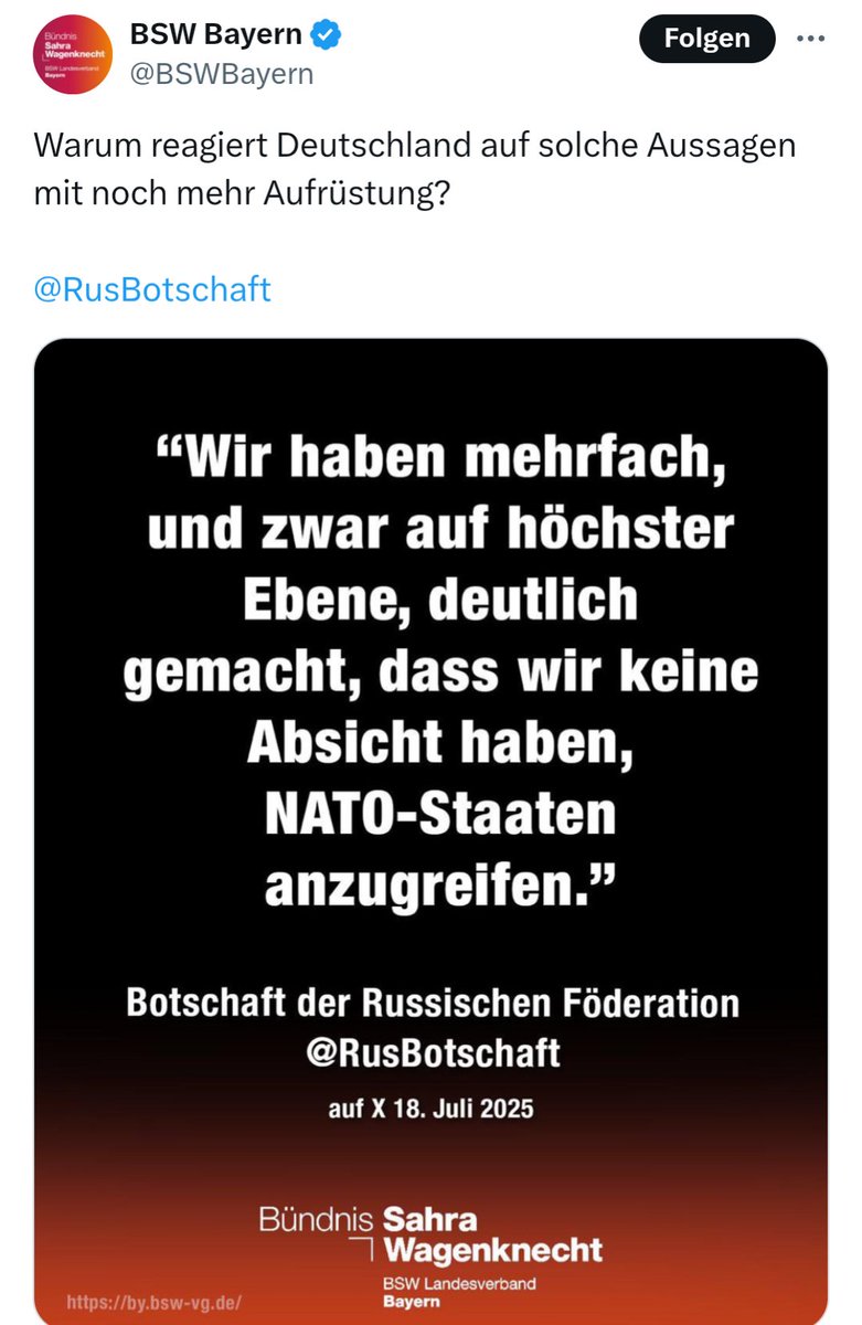NiklasWenzel_'s tweet image. Weil Russland sogar vertraglich zugesagt hatte, niemals die Ukraine zu überfallen und uns täglich mit atomarer Vernichtung droht.