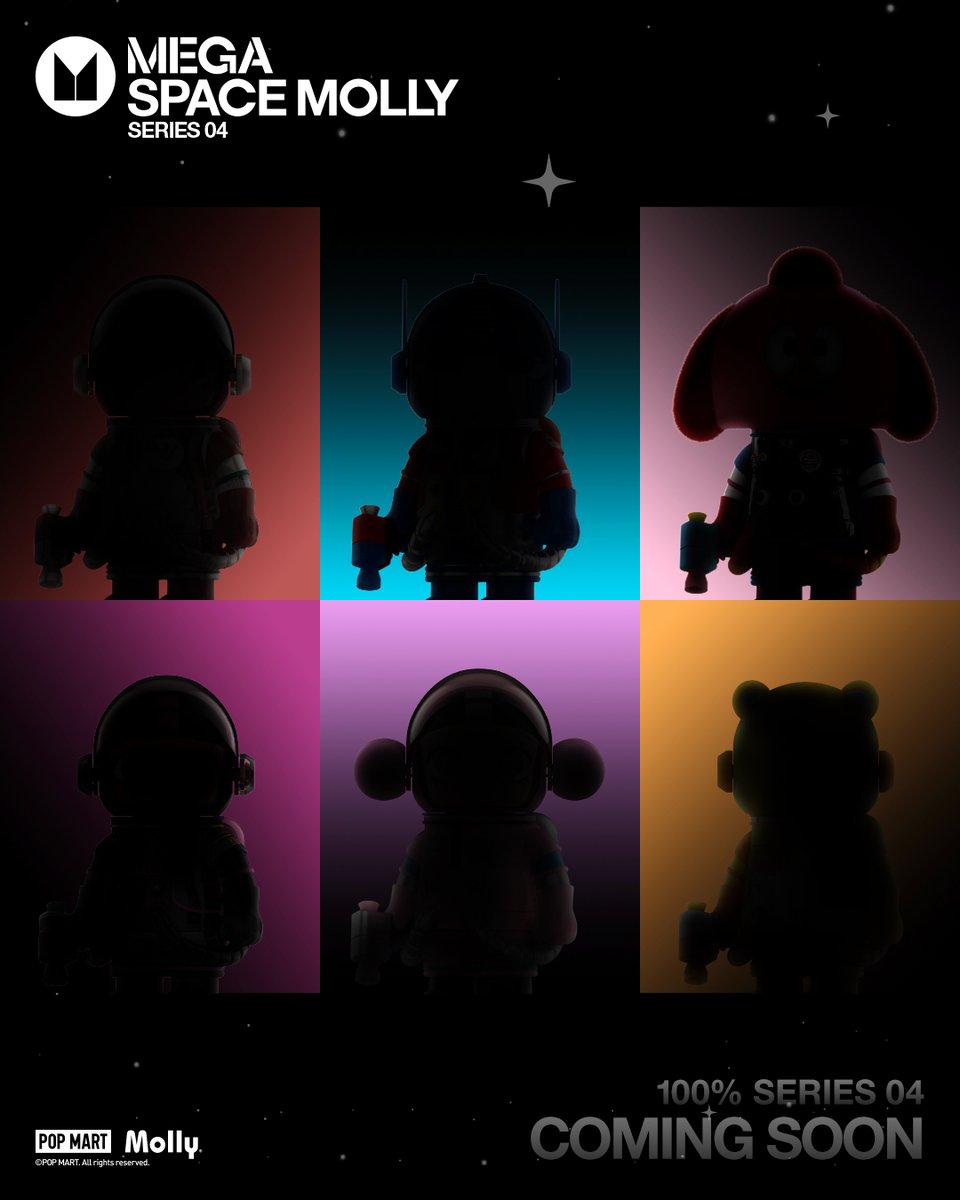 POPMARTGlobal's tweet image. 🌠👩🚀 The universe is shifting—and 𝐌𝐄𝐆𝐀 𝐒𝐏𝐀𝐂𝐄 𝐌𝐎𝐋𝐋𝐘’s no longer traveling alone...Stay tuned for the celebration!
#POPMART #megaspacemolly #celebration #anniversary #arttoys #blindbox #universe #anniversaryseries4 #comingsoon #staytuned