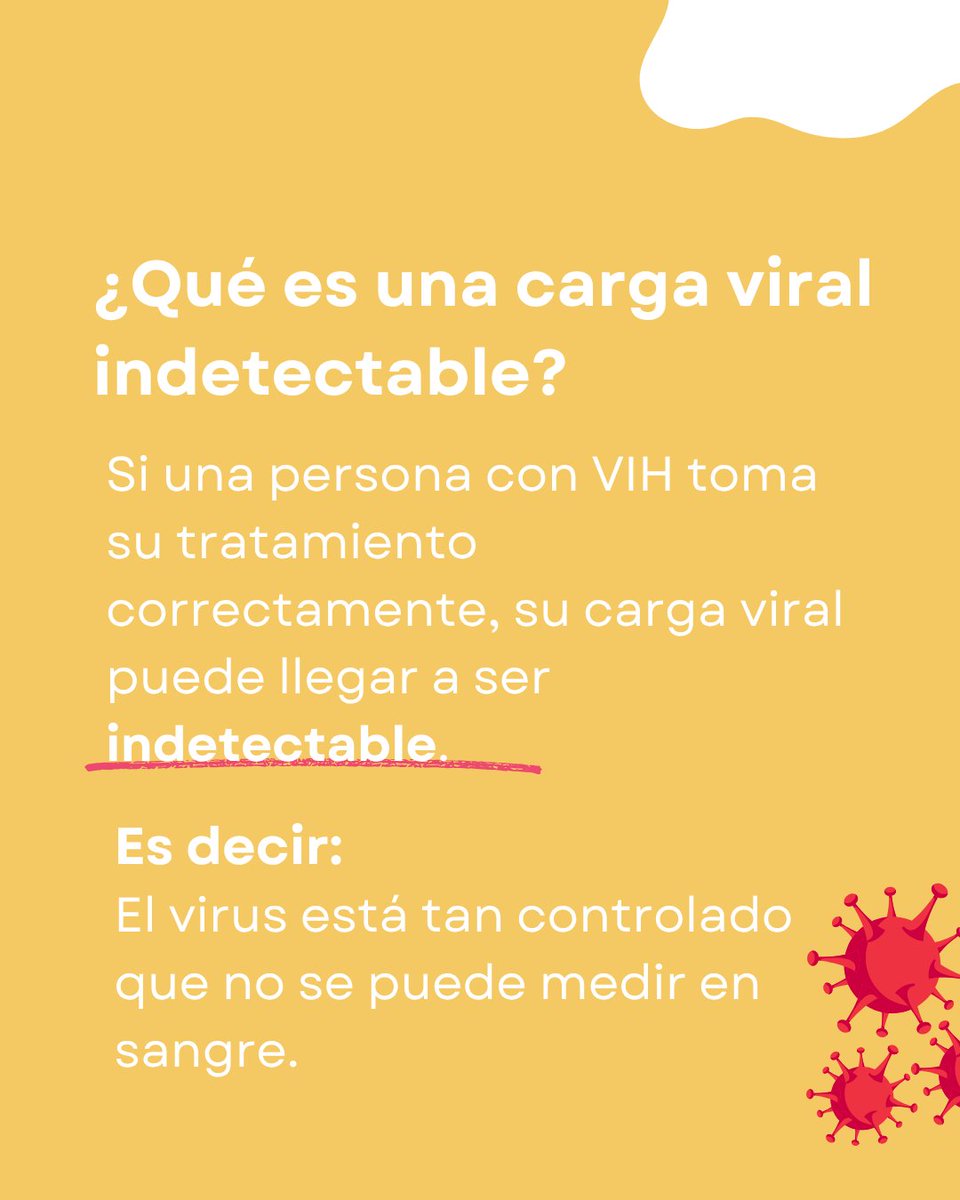 📢 Indetectable = Intransmisible.
Una persona con VIH en tratamiento, con carga viral indetectable, no transmite el virus por vía sexual.
Lo dice la ciencia.
Rompe estigmas, infórmate y comparte.
#VIH #IequalsI #CoRIS #PrevenciónVIH #SaludSexual