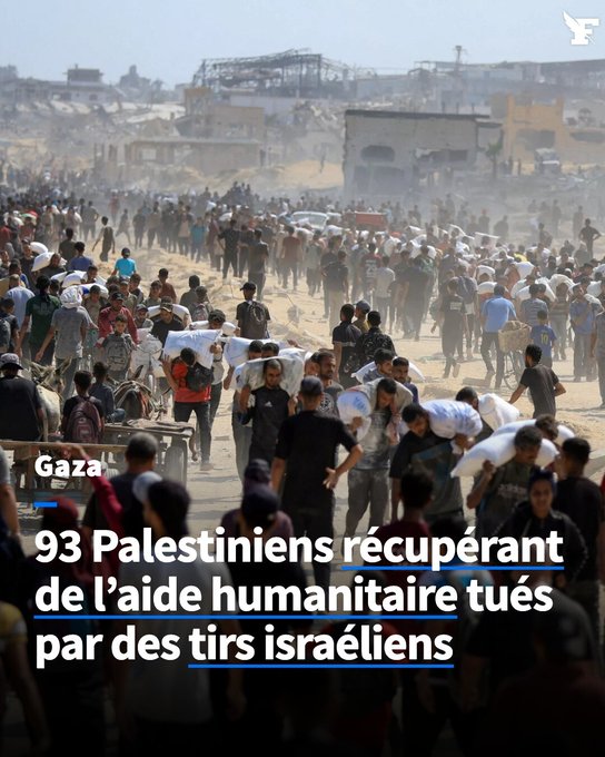 ObsDelphi's tweet image. 🇮🇱🇵🇸L'horreur ne s'arrête jamais pour les Palestiniens.
Face à une crise humanitaire gigantesque orchestrée par le gouvernement de Netanyahu, les gens sont obligés de se présentés aux points de distribution de nourriture et sont massacrés par l'armée israélienne.
À cause de la…