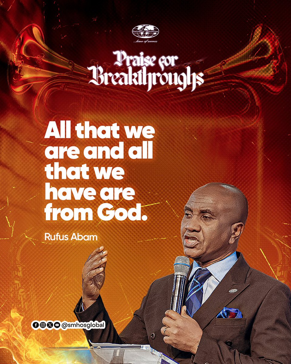 smhosglobal's tweet image. The Word came with fire, and breakthroughs answered.

#SMHOS #smhosglobal