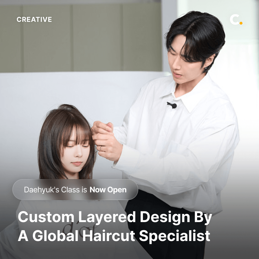 colosoglobal's tweet image. Hair Designer Daehyuk Kwak's class "Custom Layered Design by a Global Haircut Specialist” is now open for viewing!
Get their globally-recognized secrets & techniques to cutting hairstyles that best suit your model!
This class covers trendy yet timeless layered cuts, chic &…