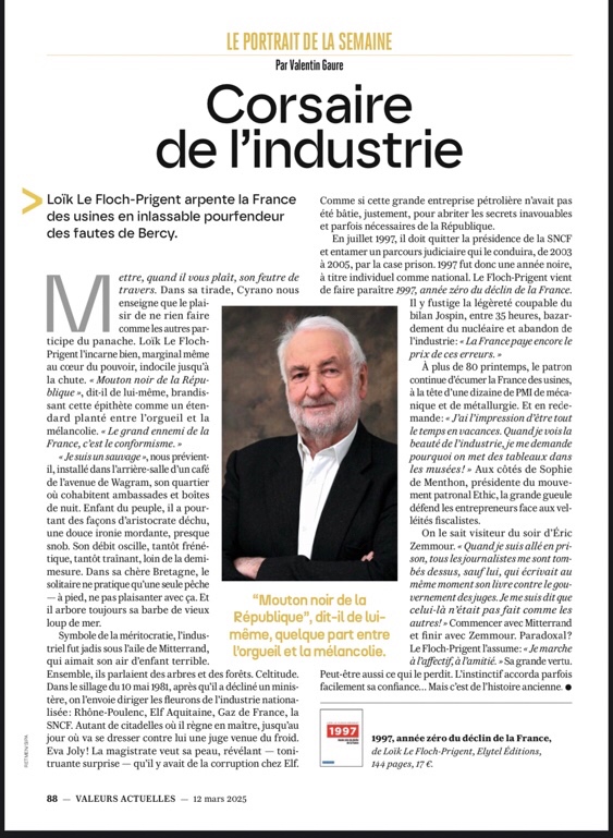 Bernard_Monot's tweet image. ✝️La 🇲🇫 en dueil.Hommage à Loîk #LeFlochPrigent grand bâtisseur & défenseur passionné de notre filière énergétique nucléaire face à la trahison de toute la classe politicienne
et l'ignorance de notre technocratie. Il militait pour "Une énergie souveraine, abondante et bon…