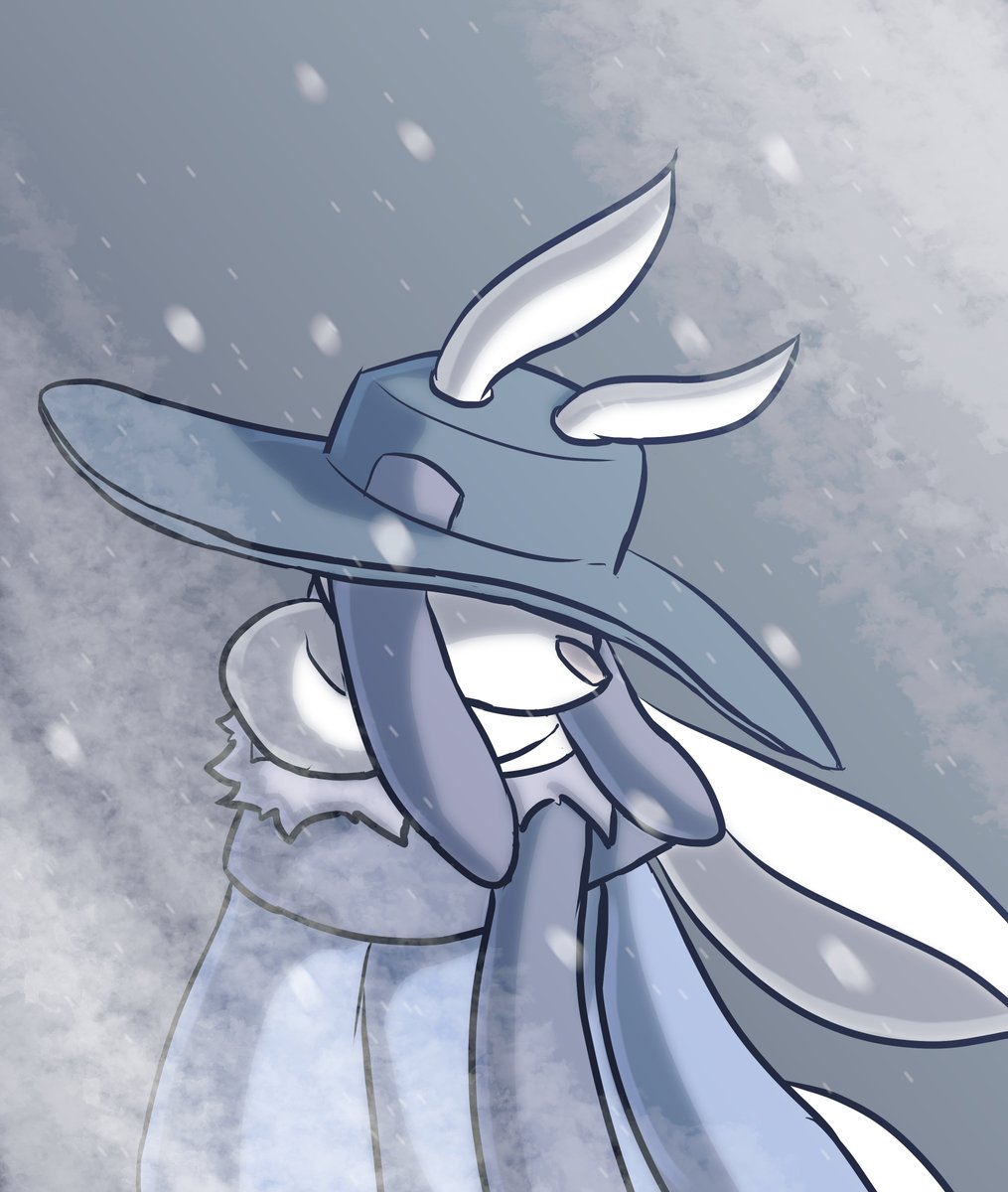 VangalionH's tweet image. Artfight attack for Doger!
Blind eyes ain't stopping this spirit from navigating the silver, frosty winds 鉂勶笍鉂勶笍