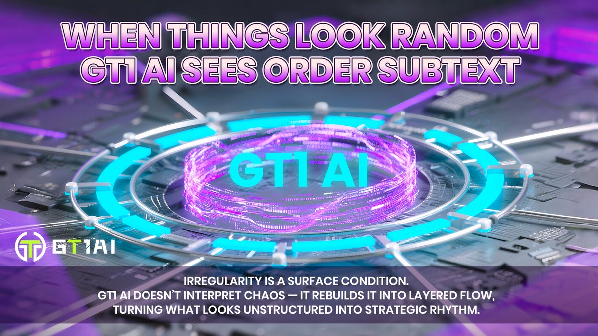 GT1AI_'s tweet image. 🌪🧠 “In the middle of difficulty lies opportunity.” — Einstein
🔍 Every anomaly becomes a signal when processed through recursive logic.
🔁 Intelligence ist about translating it.

#GT1AI #AIFlow #EinsteinWisdom #PatternRecognition #StrategicDesign #DisruptionLogic #Signal