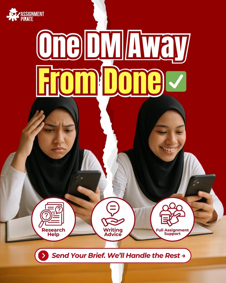MalaysiaPirate's tweet image. One brief. One DM. One solution. ✅
Need research help, writing tips, or full assignment support?
We make it fast, clear, and stress-free.
Why overthink when experts are 1 DM away?

#ThesisHelp #AssignmentSupport #UniStruggles #MalaysiaStudents