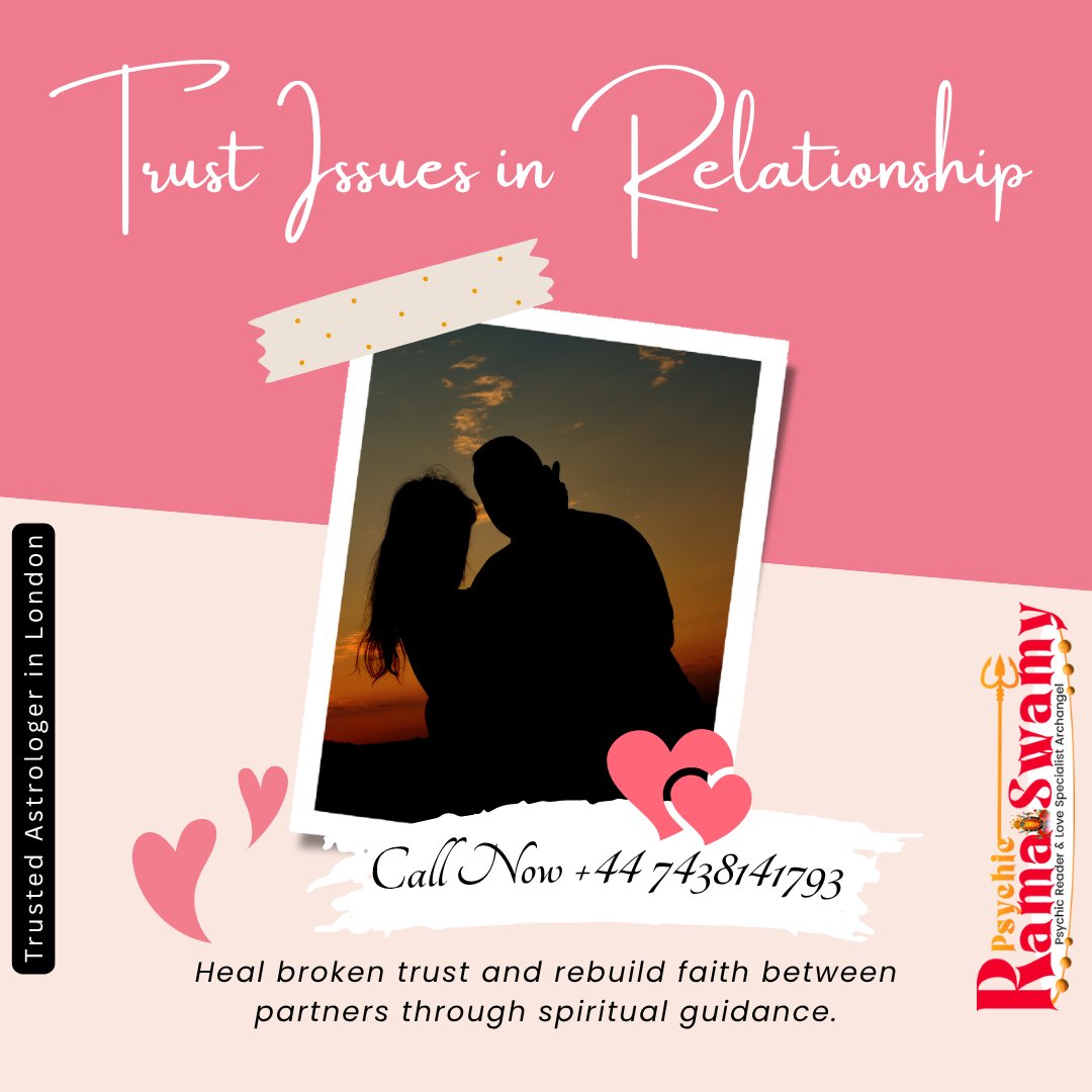 psychicrama's tweet image. Psychic Rama Swamy can provide clarity through psychic readings and offer remedies to strengthen loyalty and devotion between partners.
#infidelityconcerns #loyaltyissues #psychicramaswamy #psychicreading #londonpsychic #relationshiptrust