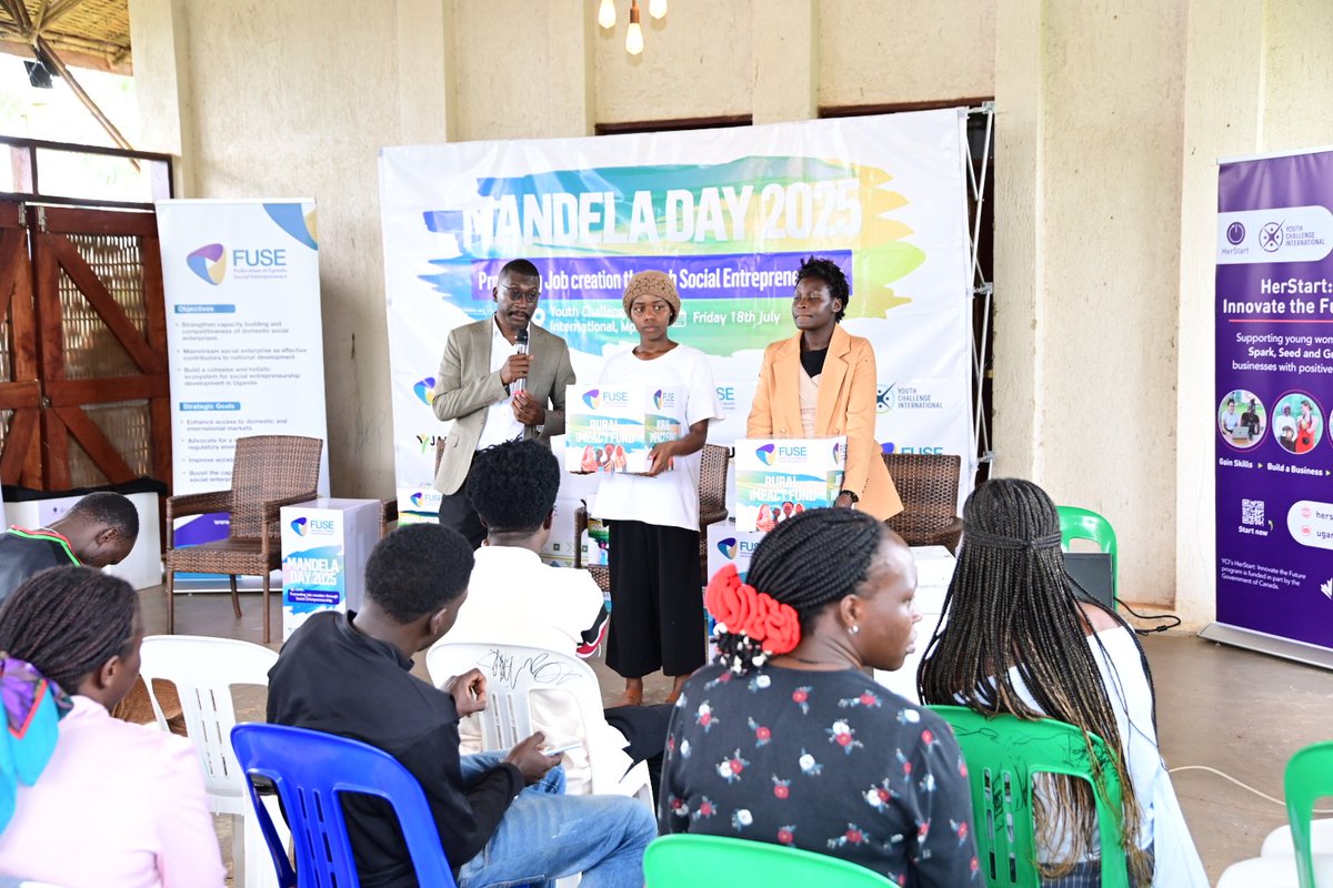 SocialEnterp_Ug's tweet image. Last Friday, FUSE launched 2 revolutionary funds to fuel innovation &amp;amp;impact in Uganda.
1.Rural Impact Fund-uplifting rural women/girl led enterprises
2. Social Impact Fund -empowering youthled enterprises
Details will soon be available on the FUSE website
#socialenterpriseuganda