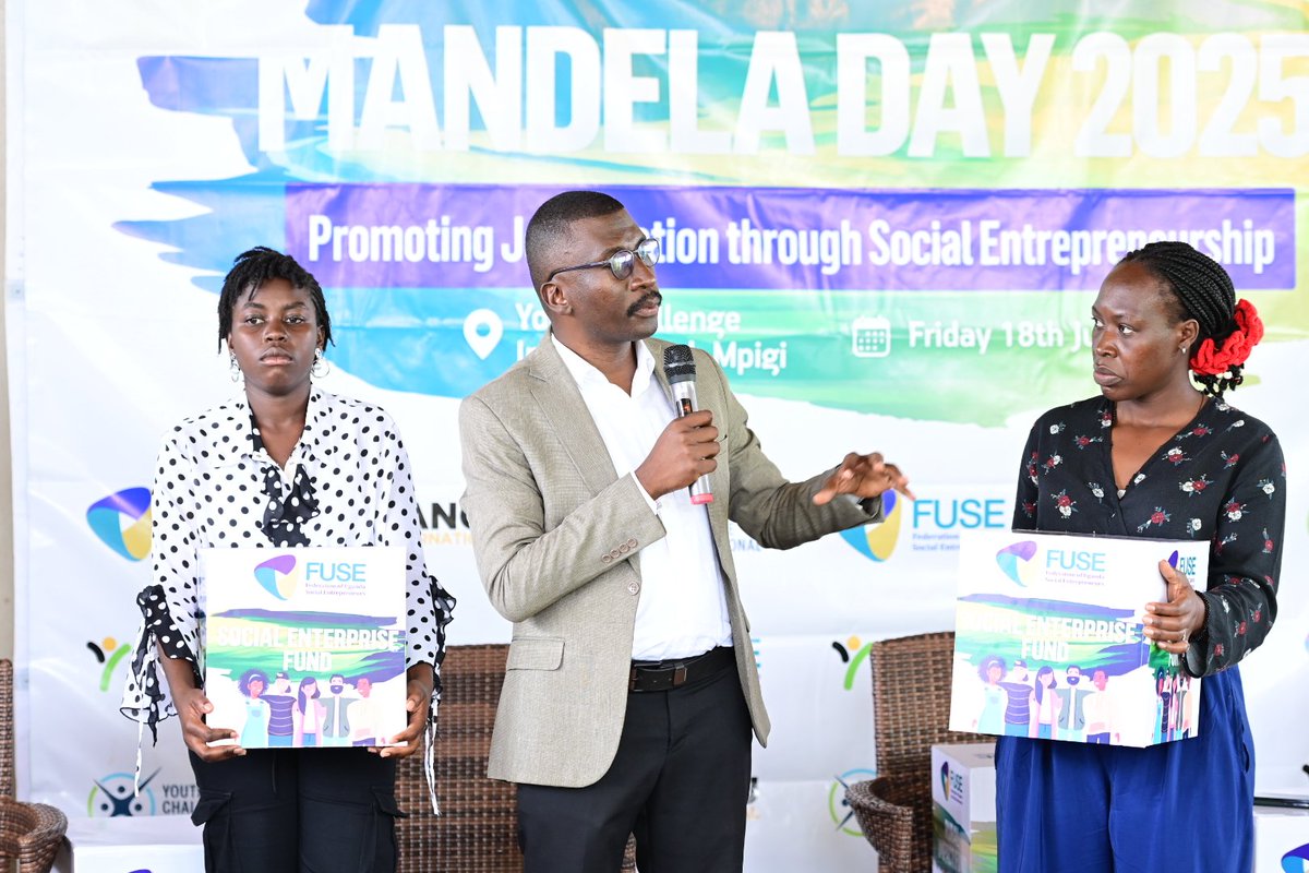 SocialEnterp_Ug's tweet image. Last Friday, FUSE launched 2 revolutionary funds to fuel innovation &amp;amp;impact in Uganda.
1.Rural Impact Fund-uplifting rural women/girl led enterprises
2. Social Impact Fund -empowering youthled enterprises
Details will soon be available on the FUSE website
#socialenterpriseuganda