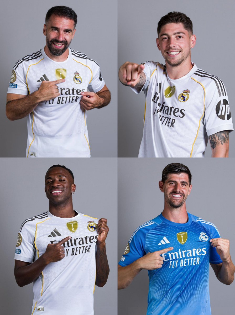 MadridXtra's tweet photo. 🚨©️ The new four captains of Real Madrid. https://t.co/fZOI6gOCr2