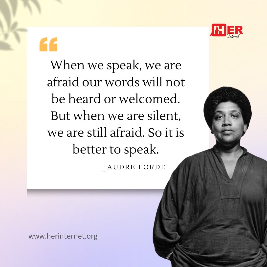 HerInternet's tweet image. Silence is often taught, especially to structurally silenced womxn. We’re told not to take up space, not to challenge power, not to name harm.
But silence doesn’t keep us safe. It keeps us invisible.
#Motisha
