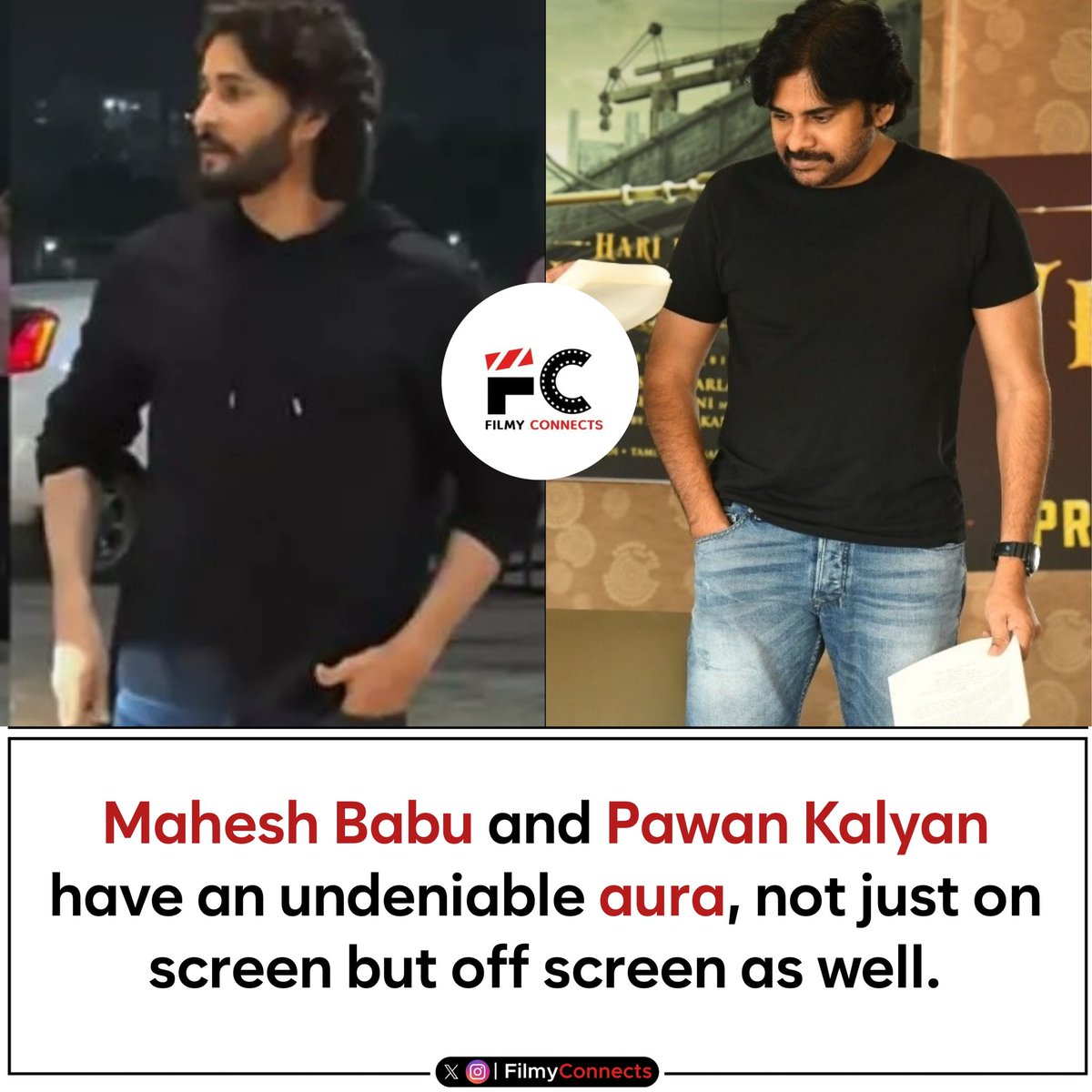 Filmy Connects (@filmyconnects) on Twitter photo On-screen or off-screen, the aura of #MaheshBabu and #PawanKalyan is simply unmatched!
<a href="/urstrulyMahesh/">Mahesh Babu</a> <a href="/PawanKalyan/">Pawan Kalyan</a>
#SSMB29 #HHVM On-screen or off-screen, the aura of #MaheshBabu and #PawanKalyan is simply unmatched!
<a href="/urstrulyMahesh/">Mahesh Babu</a> <a href="/PawanKalyan/">Pawan Kalyan</a>
#SSMB29 #HHVM