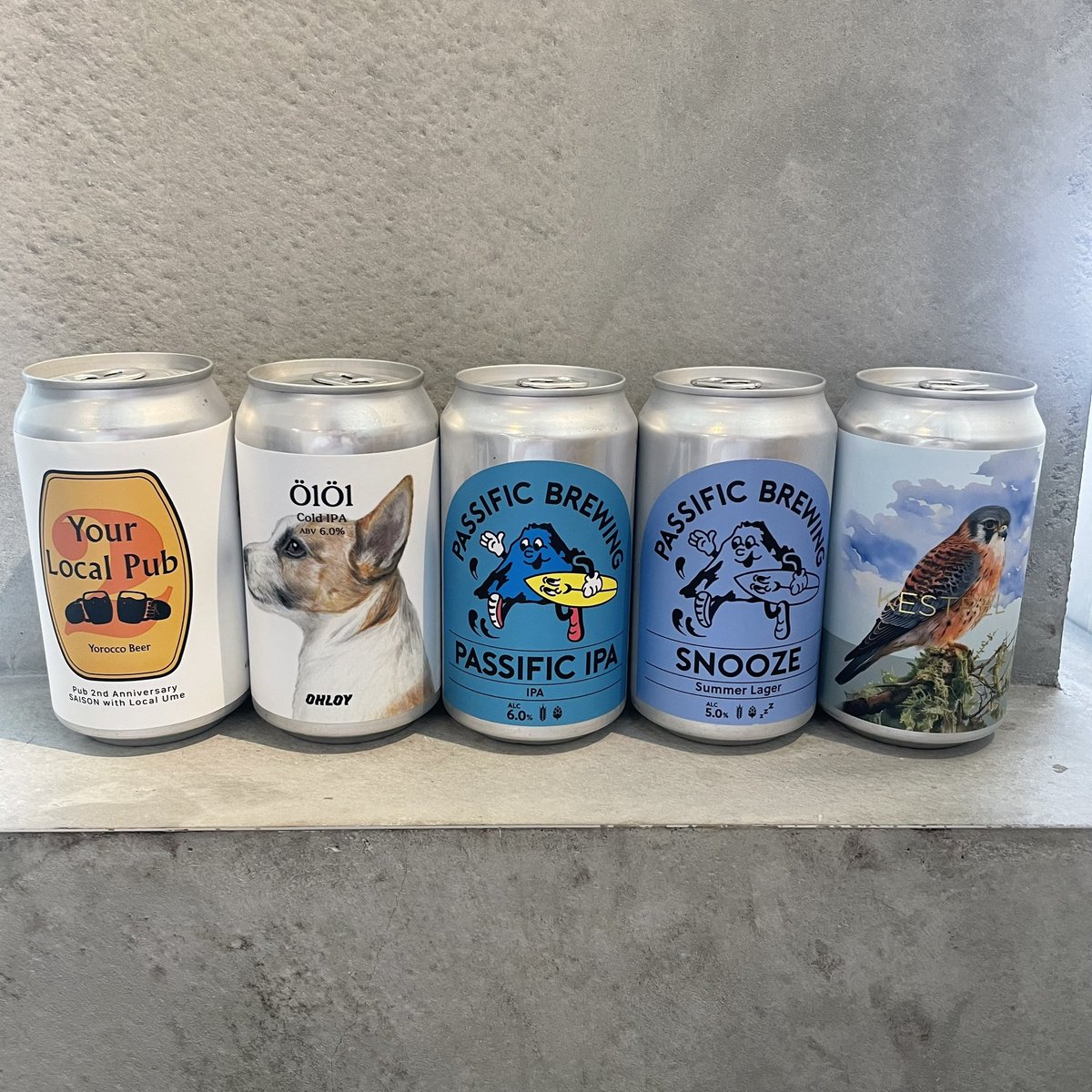 ビールもりっと入荷してます🍻
周年ビールや定番、新バッチ！
灼熱なのでビールでクールダウンしましょうか🧊