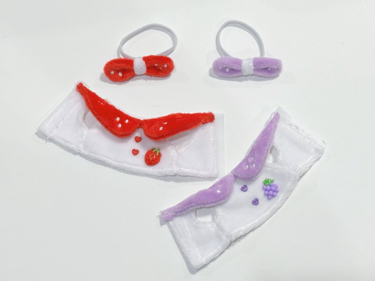 #RT
[5cm 인형옷 입금폼]

람지 옷장: 과일콕콕🍓🍇

1세트(딸기콕콕+포도콕콕): 29,900원

🕐: 25.7.26(토) 오전10시
       ~ 25.7.27(일) 오후10시

이틀 무제한 오픈 합니다!

🔗witchform.com/deposit_form.p…