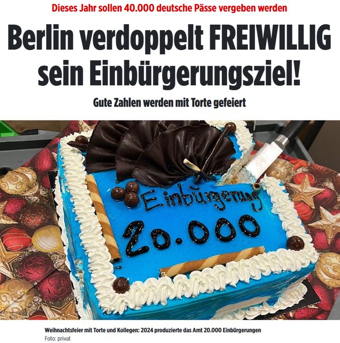 GtzFrmming's tweet image. In Berlin regiert die CDU. In Berlin wird in Rekordtempo eingebürgert und nicht abgeschoben. In Berlin gibt es zu wenig Wohnungen und hohe Mieten.
bild.de/politik/inland…