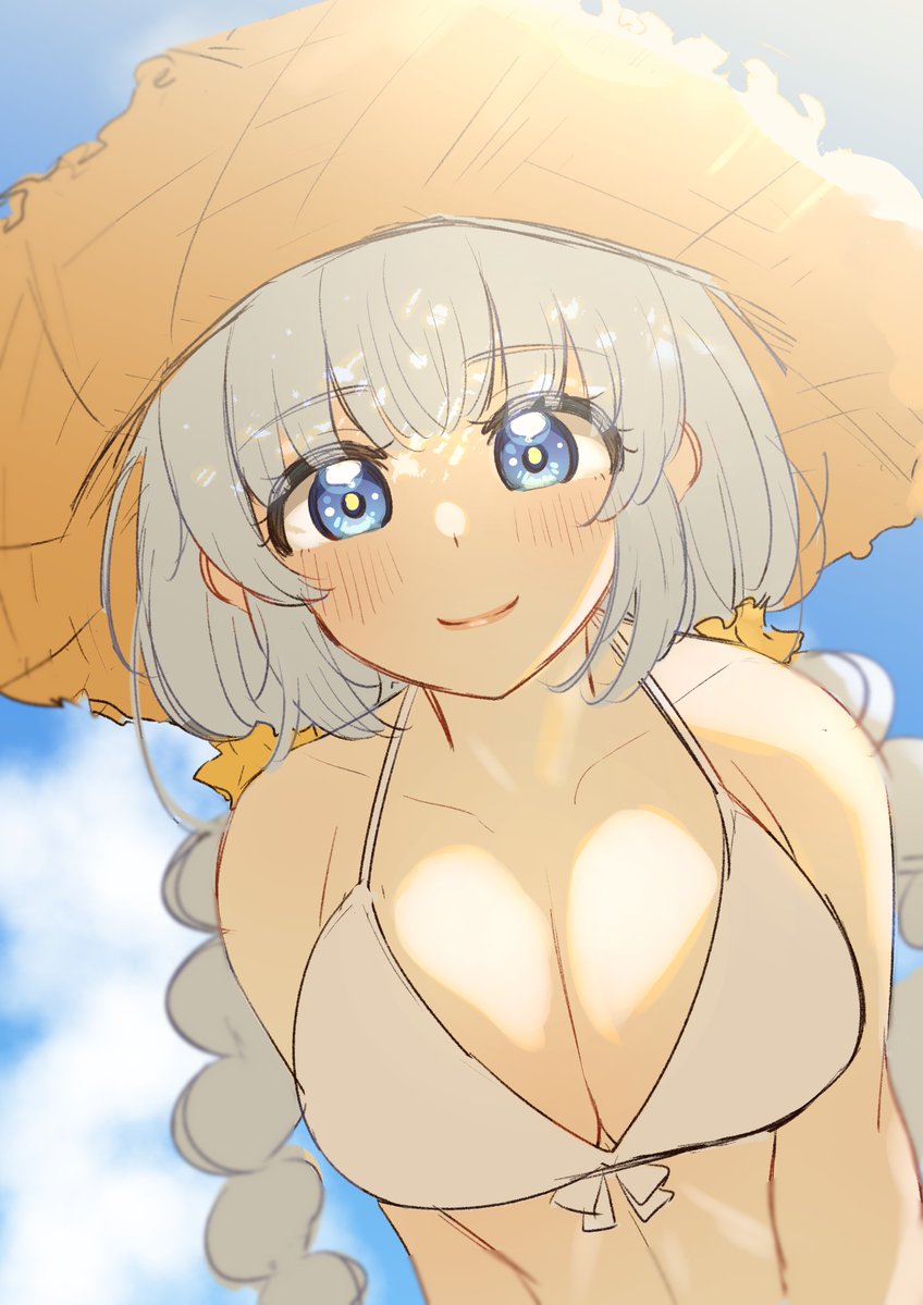 R8xnG's tweet image. 水着あかりちゃん～👒
#紲星あかり