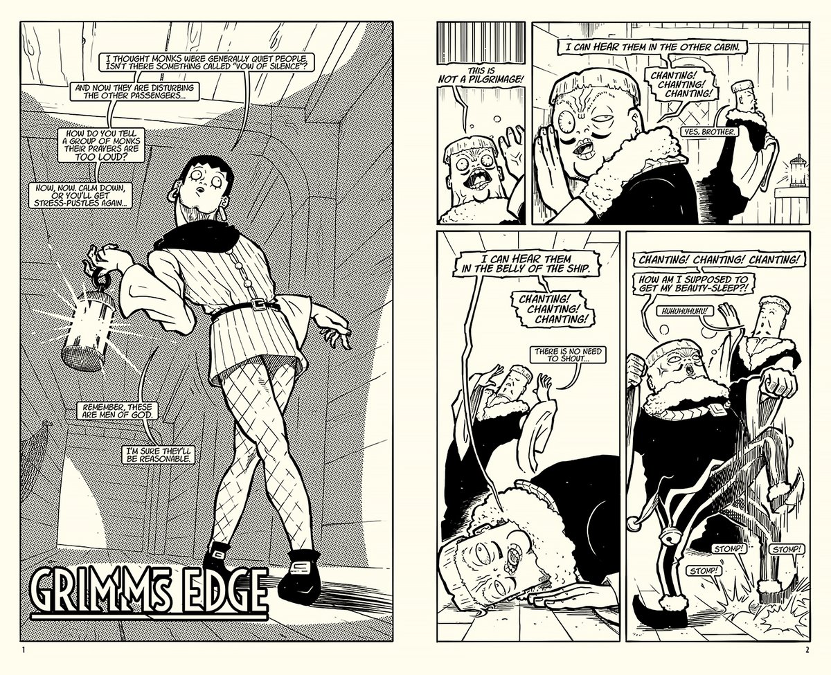 AndyGrail's tweet image. The cold open for Grimm's Edge Act 13.
#comic #indiecomics