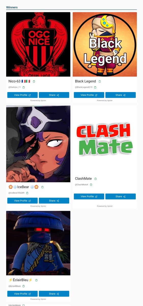 brawlorzo's tweet image. Congratulations 🎉🥳👏 @Darkzor_11 @BlackLegend215 @IceBear356249 @ClashMateX @EclairBleu6
Reply My DM to Claim 🤗 Your Free Skin 😍