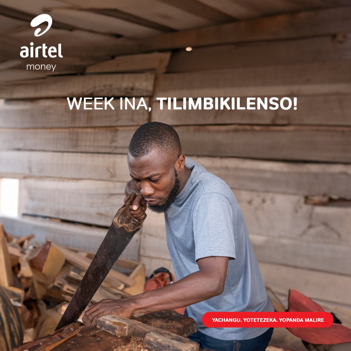 SABATA LILILONSE LATSOPANO LIMABWERA NDI MWAYI WAKE!

Tithamangitse mafayilo, Airtel Money wallet musakhale chimodzimodzi. Tiyeni tikaziyambitse nthawi yabho! 

Pangani Follow ndi Like tsambali kuti muzidziwa zonse zokhudzana ndi Airtel Money❤️

#AirtelMalawi #MondayMotivation