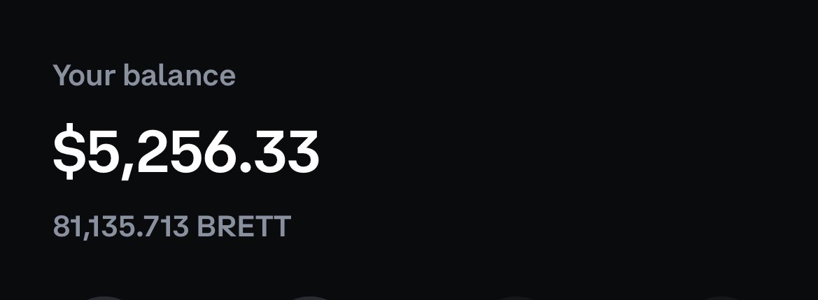 Just broke 80,000 $BRETT … trying to get to 100,000 $BRETT before this exciting run gets too hot!