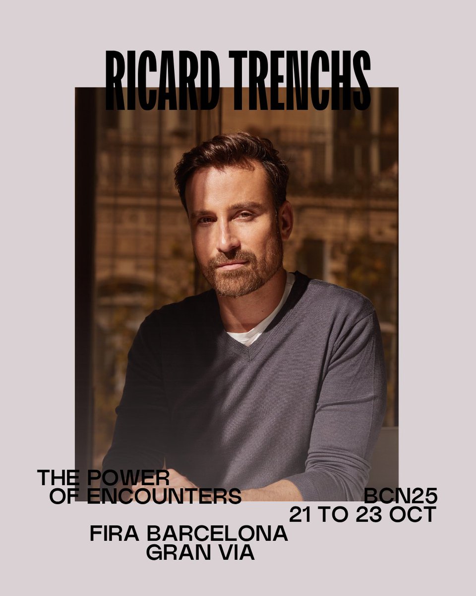 Ricard Trenchs joins interihotel BCN 2025 to explore Design as a Business Strategy.
.
Ricard Trenchs participará en #ihBCN25 con la ponencia El diseño como estrategia de negocio.

Oct 21–23 · Fira BCN

#ThePowerOfEncounters