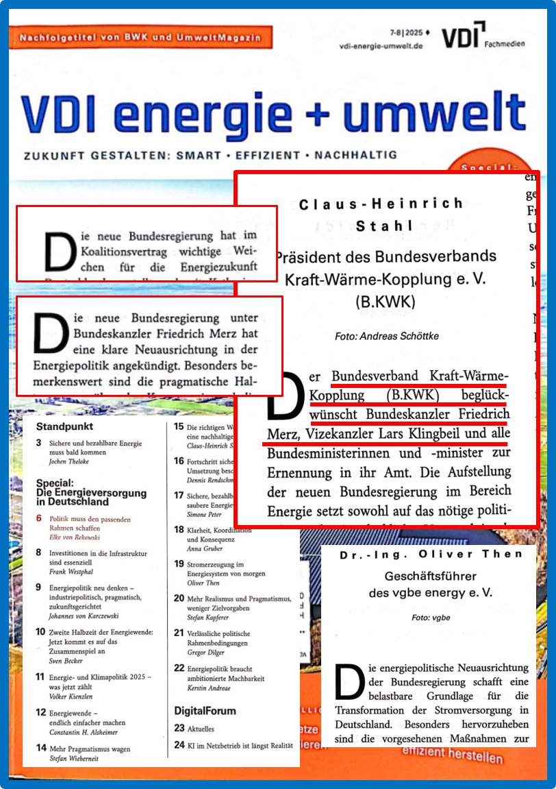 AndreThess's tweet image. VDI auf DDR-Niveau
Das Special des VDI-Magazins trägt den irreführenden Namen "Die Energieversorgung in DE". Korrekt müsste es heißen: "Kombinatsdirektoren und Verbandsfunktionäre aus der sozialistischen Produktion beglückwünschen Partei und Regierung zu ihrer guten Politik."