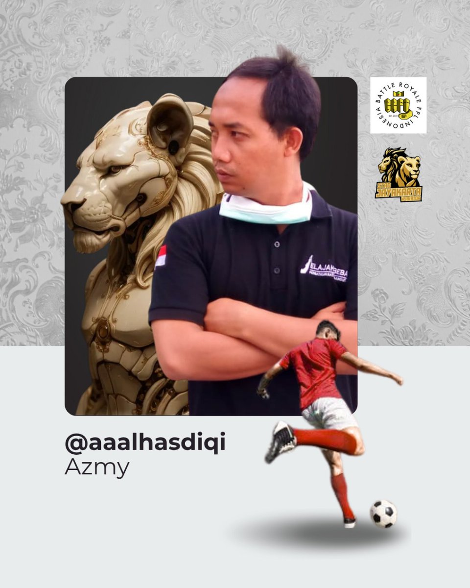 HERE WE GO.....!!!
🥁🎶🥁🎶🥁🎶🥁🎶

Era baru. Liga baru. Prajurit baru.

Special thanks to <a href="/wide_playmaker/">𝖧𝖺𝖿𝗂𝖽 𝖱𝗂𝗓𝖺𝗅𝗂</a> karena dari Liga F100 kami menemukan sosok eks kapten Pancarona dan kapten Sixth Sense ini. 

Dengan bangga kami perkenalkan... Please welcome <a href="/aaalhasdiqi/">Perawat Tersesat</a> 
🎉🎉🎉🎉🎉🎉🎉