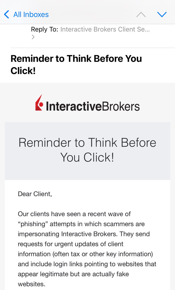 I read the subject line and honestly thought IBKR was trying to start an intervention based on my terrible trading, “we can see all your trades, it’s even hurting us to watch, just step away from the keyboard mate, take a knee, regroup.”